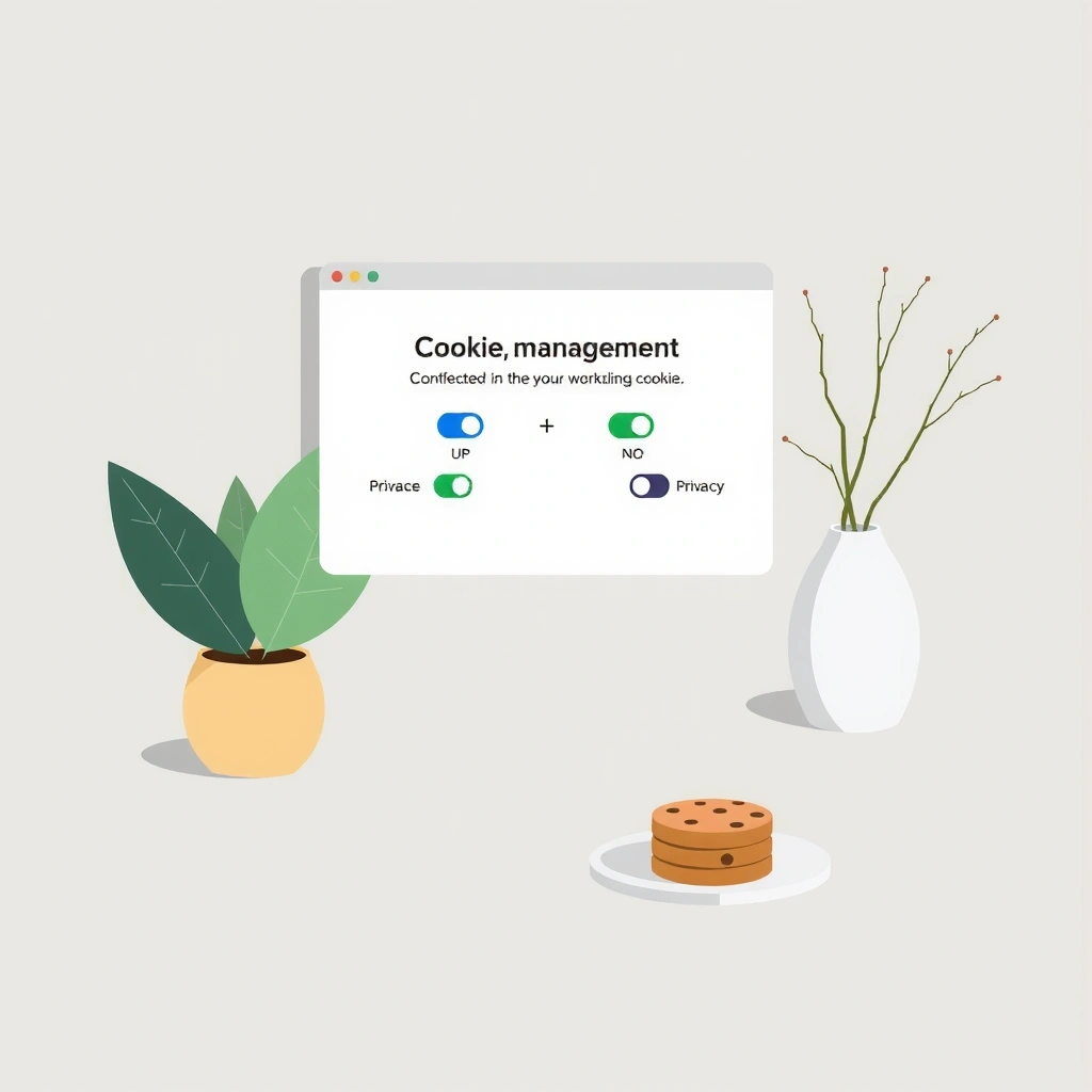 Cookie management illustration